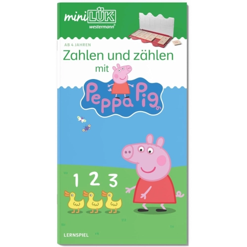 Artikelbild des Artikels “miniLÜK Peppa Pig – Zahlen & Buchstaben lernen ab 4 Jahren “