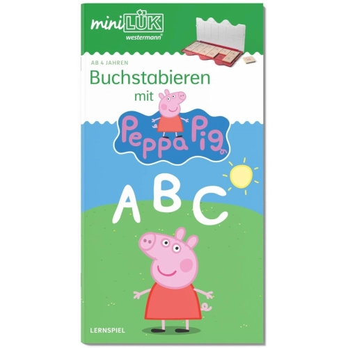Artikelbild des Artikels “miniLÜK Buchstabieren mit Peppa Pig | Erstes Lesen mit Spaß “