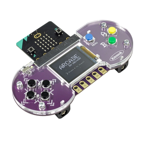 Artikelbild des Artikels “Kitronik ARCADE micro:bit – Programmieren lernen mit Game Design “