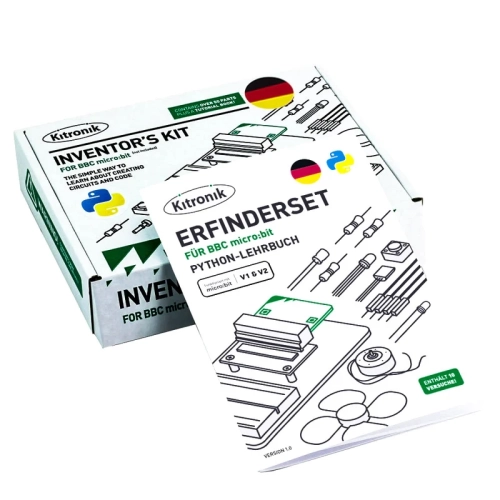 Artikelbild des Artikels “Kitronik Inventors Kit – Programmieren mit micro:bit & Python “