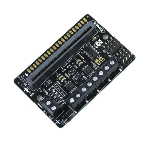 Artikelbild des Artikels “Kitronik Compact Robotics Board – Robotiksteuerung für micro:bit “