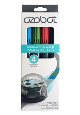 Artikelbild des Artikels “Ozobot Marker Set Farbig – Abwaschbare Coding Marker Schule “