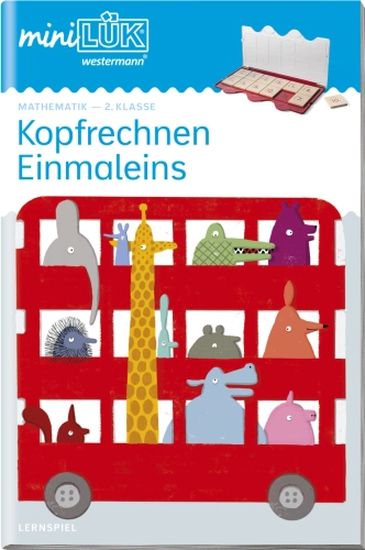 Artikelbild des Artikels “miniLÜK Einmaleins – Kopfrechnen 2. Klasse “