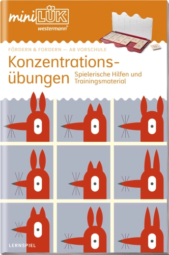 Artikelbild des Artikels “miniLÜK Konzentrationsübungen ab 6 Jahren – Heft für Schule “