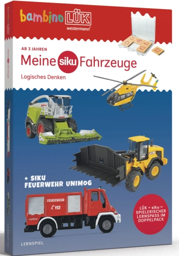 Artikelbild des Artikels “Meine SIKU Fahrzeuge – Logisches Denken mit bambinoLÜK ab 3 Jahren “