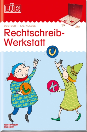 Artikelbild des Artikels “LÜK Rechtschreibwerkstatt 1. und 2. Klasse – spielerisch Rechtschreibung lernen “