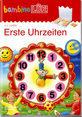 Artikelbild des Artikels “bambinoLÜK Uhrzeiten lernen – Heft für Kinder ab 4 “