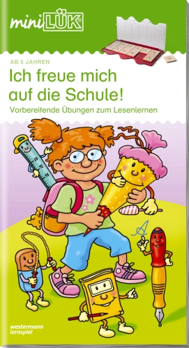 Artikelbild des Artikels “miniLÜK: Ich freue mich auf die Schule! – Übungsheft “