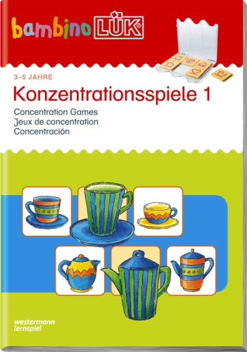 Artikelbild des Artikels “bambinoLÜK Konzentrationsübungen 1 – Lernheft für Kita & Vorschule “