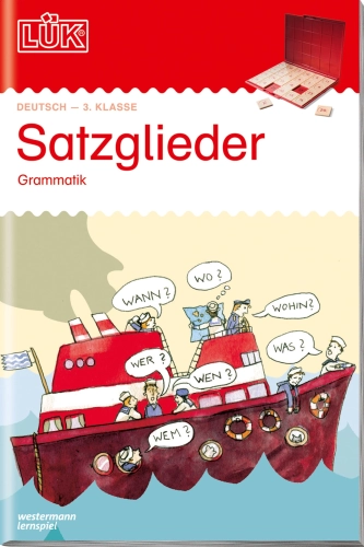 Artikelbild des Artikels “LÜK Satzglieder 3./4. Klasse – Grammatik Grundschule “