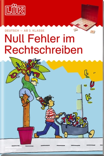 Artikelbild des Artikels “LÜK Rechtschreibtraining 3. Klasse – Fehlerfrei schreiben lernen “