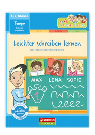 Artikelbild des Artikels “Leichter schreiben lernen – Übungsheft für flüssiges Schreiben in Klasse 1/2 “
