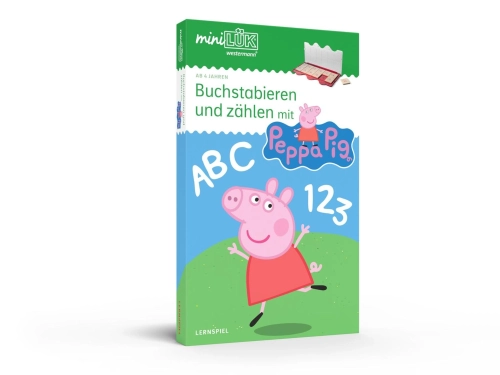 Artikelbild des Artikels “miniLÜK Peppa Pig – Frühförderung für Kita & Schule “