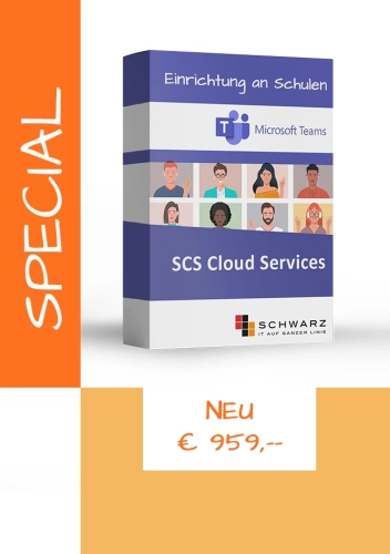 Artikelbild des Artikels “Microsoft Teams Einrichtung für Schulen – DSGVO-konform & startklar mit SCS Cloud Services “