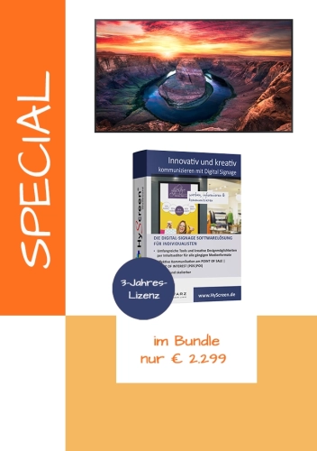 Artikelbild des Artikels “HyScreen Software Bundle mit 55