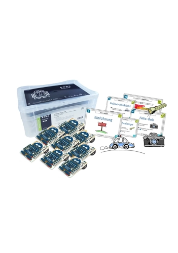 Artikelbild des Artikels “BOB3 Grundschulset – 8 Roboter für iPad, Programmieren ab Klasse 3 “