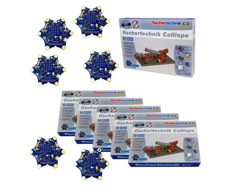 Artikelbild des Artikels “fischertechnik Klassenset Calliope – Programmieren in der Grundschule “