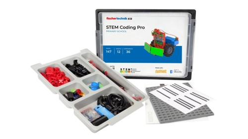 Artikelbild des Artikels “fischertechnik STEM Coding Pro – Programmieren lernen Grundschule “