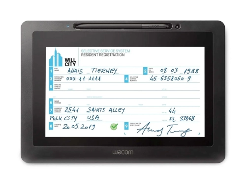 Artikelbild des Artikels “Wacom 10.1 Display – Unterschriftenlösung für Schulen “