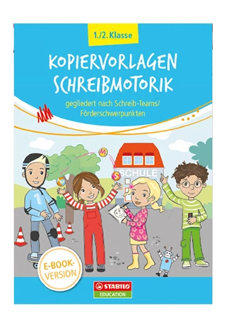 Artikelbild des Artikels “STABILO® Schreibmotorik E-Book – Kopiervorlagen zur Förderung der Handschrift “