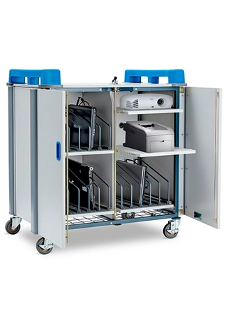 Artikelbild des Artikels “LapCabby 15V – Notebook-Ladewagen für Schulen “