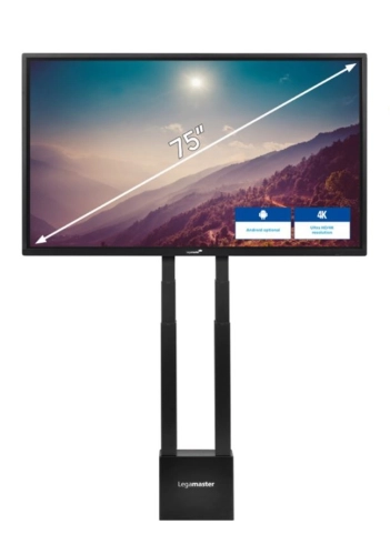 Artikelbild des Artikels “Legamaster moTion CS-125 – Höhenverstellbares Pylonen-System für e-Screens “