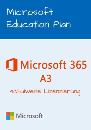 Artikelbild des Artikels “Microsoft 365 A3 – Schulweite Lizenz (Jahresmiete) “