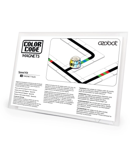Artikelbild des Artikels “Ozobot Farbcode-Magnete Speed Set – Programmieren für Vorschule & Grundschule “
