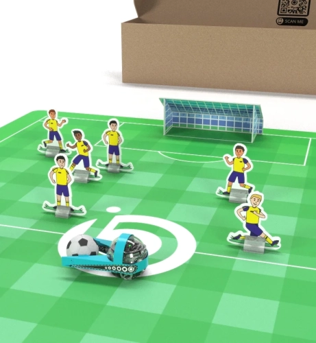 Artikelbild des Artikels “Ozobot Challenge-Matte Fußball – Coding trifft Taktik “