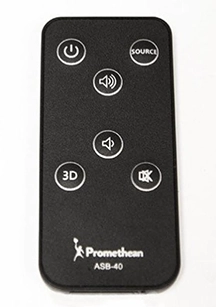 Artikelbild des Artikels “PROMETHEAN Fernbedienung für ActivSoundBar “
