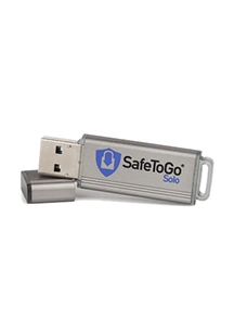 Artikelbild des Artikels “SafeToGo Solo 32 GB – Sicherer, hardwareverschlüsselter USB-Stick für Schulen “