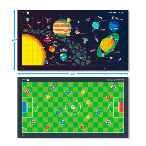 Artikelbild des Artikels “Sphero Code Mat Weltall/Fußball – Programmieren ab 8 Jahren “