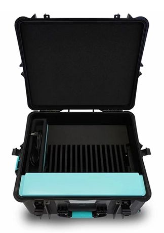 Artikelbild des Artikels “TransformerCase T16MLX – Lade-Trolley für 16 Tablets “