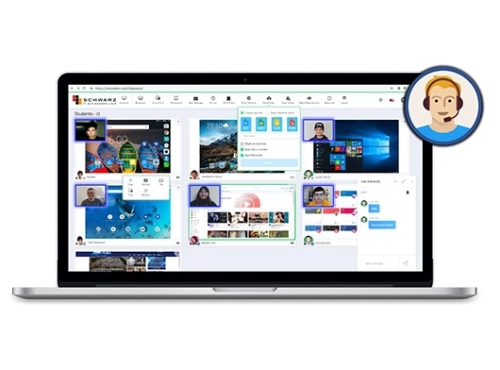 Artikelbild des Artikels “Viso TeacherView – Unterrichtssteuerung für Distanz & Hybrid “