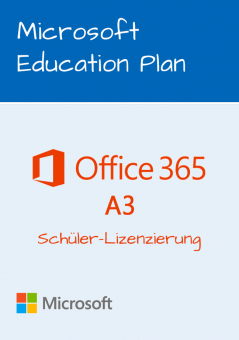 Microsoft Office 365 A3- Schüler Lizenzierung 