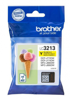 Brother LC3213Y Tinte Yellow 