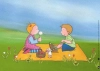 Artikelbild 3 des Artikels “Kamishibai Jahreszeiten mit Emma und Paul – Bildkartenset “