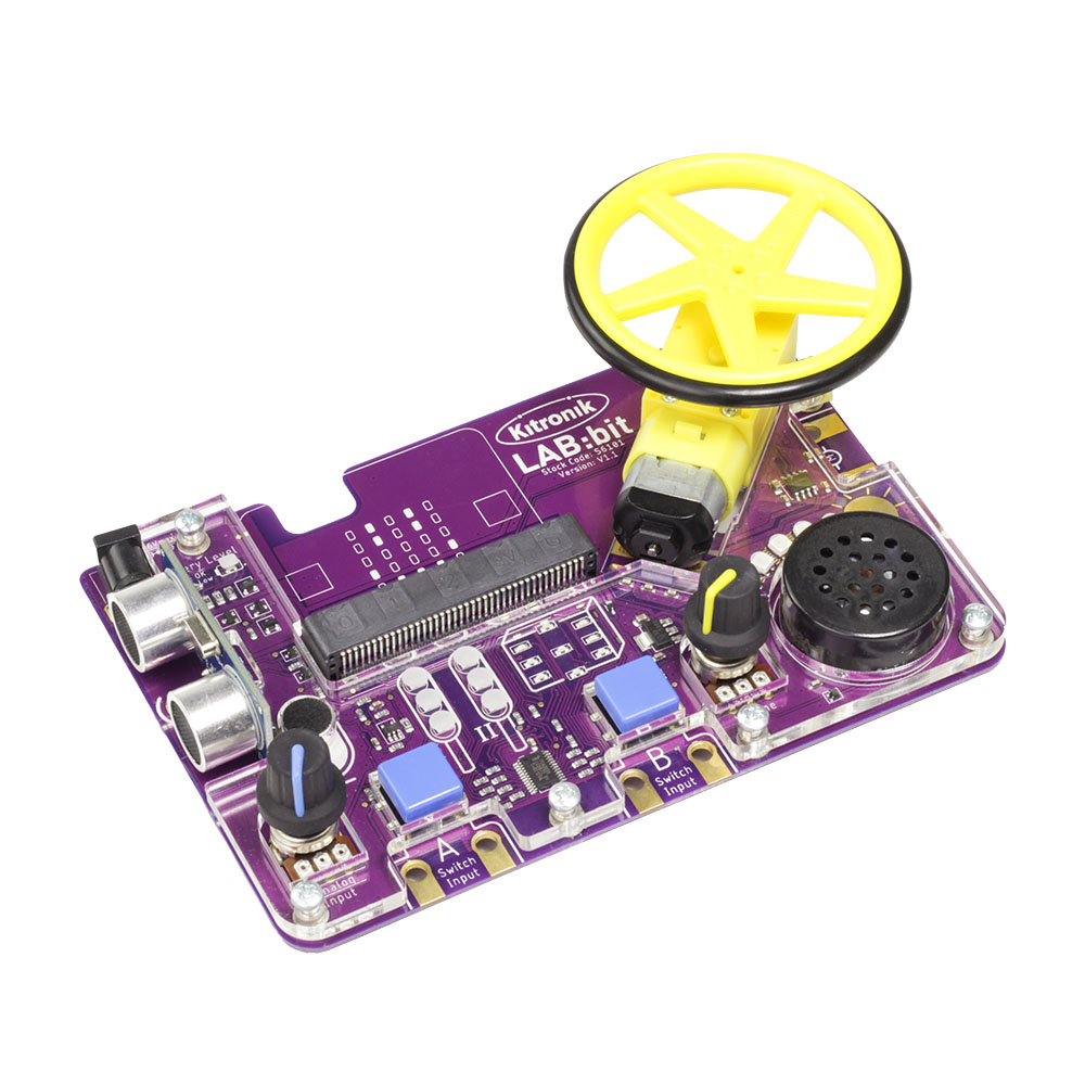 Artikelbild 1 des Artikels “Kitronik LAB:bit – Kreative Lernplattform für micro:bit im Schulunterricht “