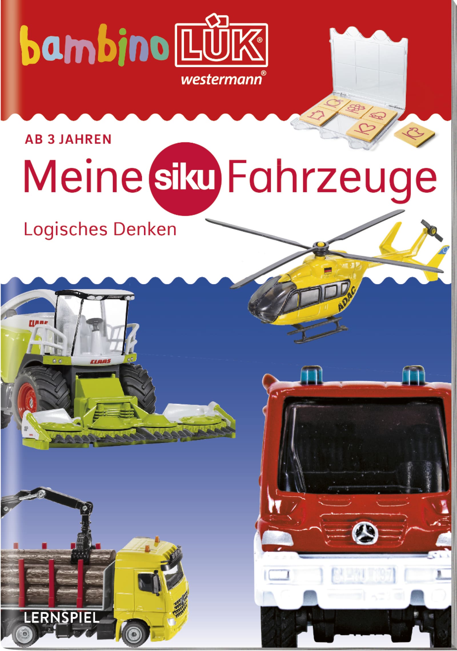 Artikelbild 1 des Artikels “bambinoLÜK – Meine siku Fahrzeuge: Fahrzeugübungen für Kinder ab 3 Jahren “