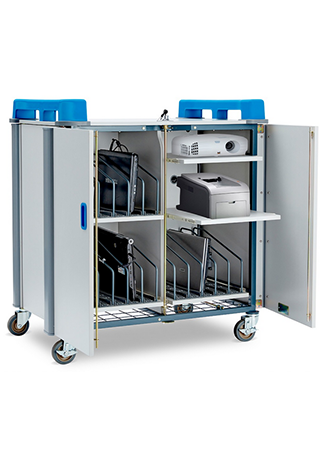 Artikelbild 1 des Artikels “LapCabby 15V – Notebook-Ladewagen für Schulen “