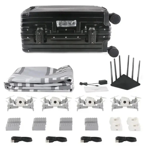 Artikelbild 1 des Artikels “LiteBee Wing FM-4 – Drohnenset für Schulen (4er Pack) “