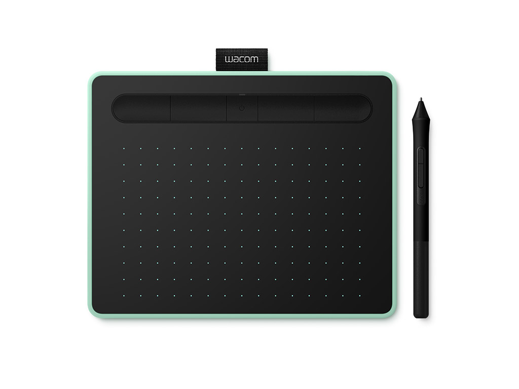 Artikelbild 1 des Artikels “Wacom Intuos S Bluetooth Pistachio – Kompaktes Zeichentablett für digitale Bildung “