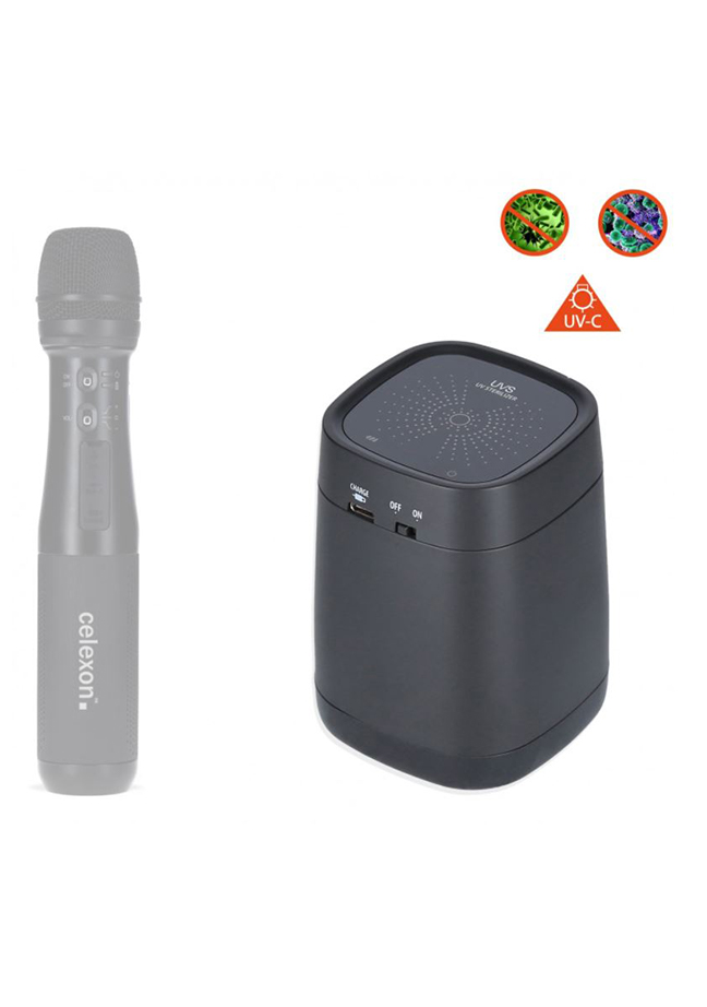 Artikelbild 2 des Artikels “celexon UV-Sterilisator für Mikrofone – Hygiene für Schule & Bildung “