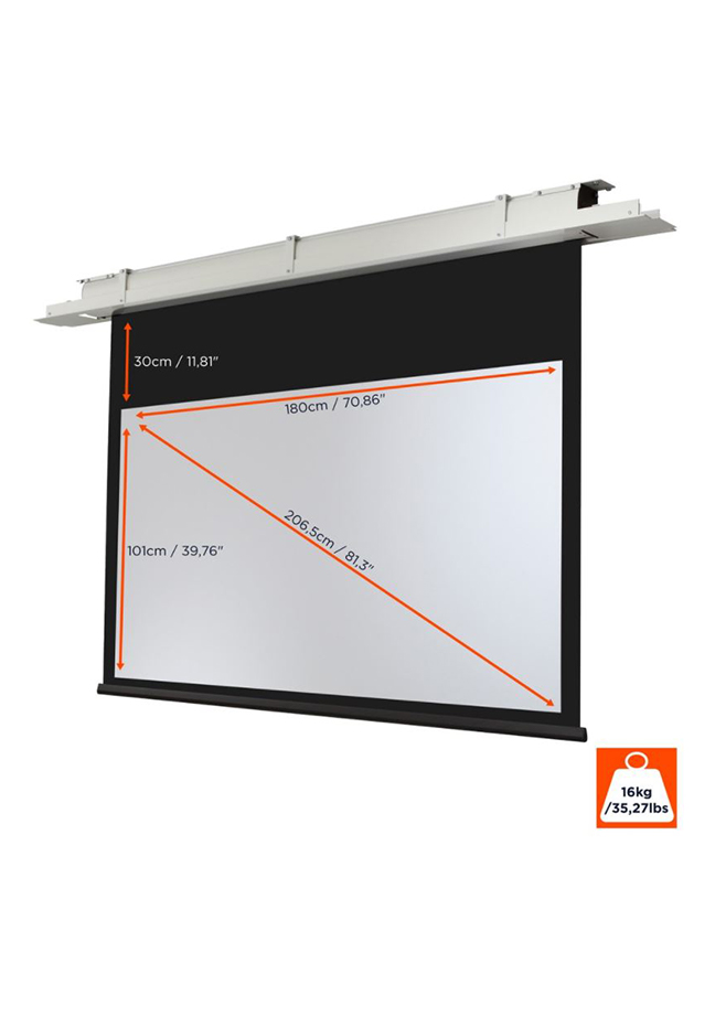 Artikelbild 2 des Artikels “celexon Deckeneinbau Leinwand Motor Expert 180 x 101 cm “