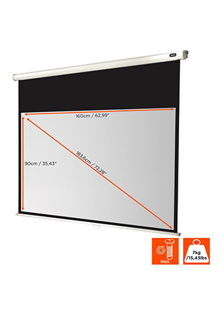 Artikelbild 2 des Artikels “celexon Rollo Economy 160 x 90 cm – Leinwand für Beamer in der Schule “