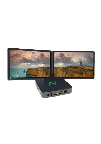Artikelbild 2 des Artikels “NComputing EX500W mit LeafOS – Leistungsstarker Thin Client für Microsoft RDP & Cloud-PCs in Schulen “