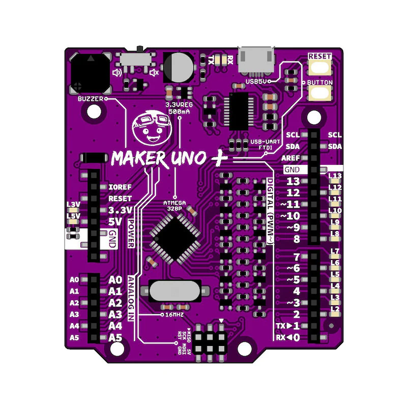 Artikelbild 2 des Artikels “Cytron Maker Uno Plus – Mikrocontroller für Schulen “