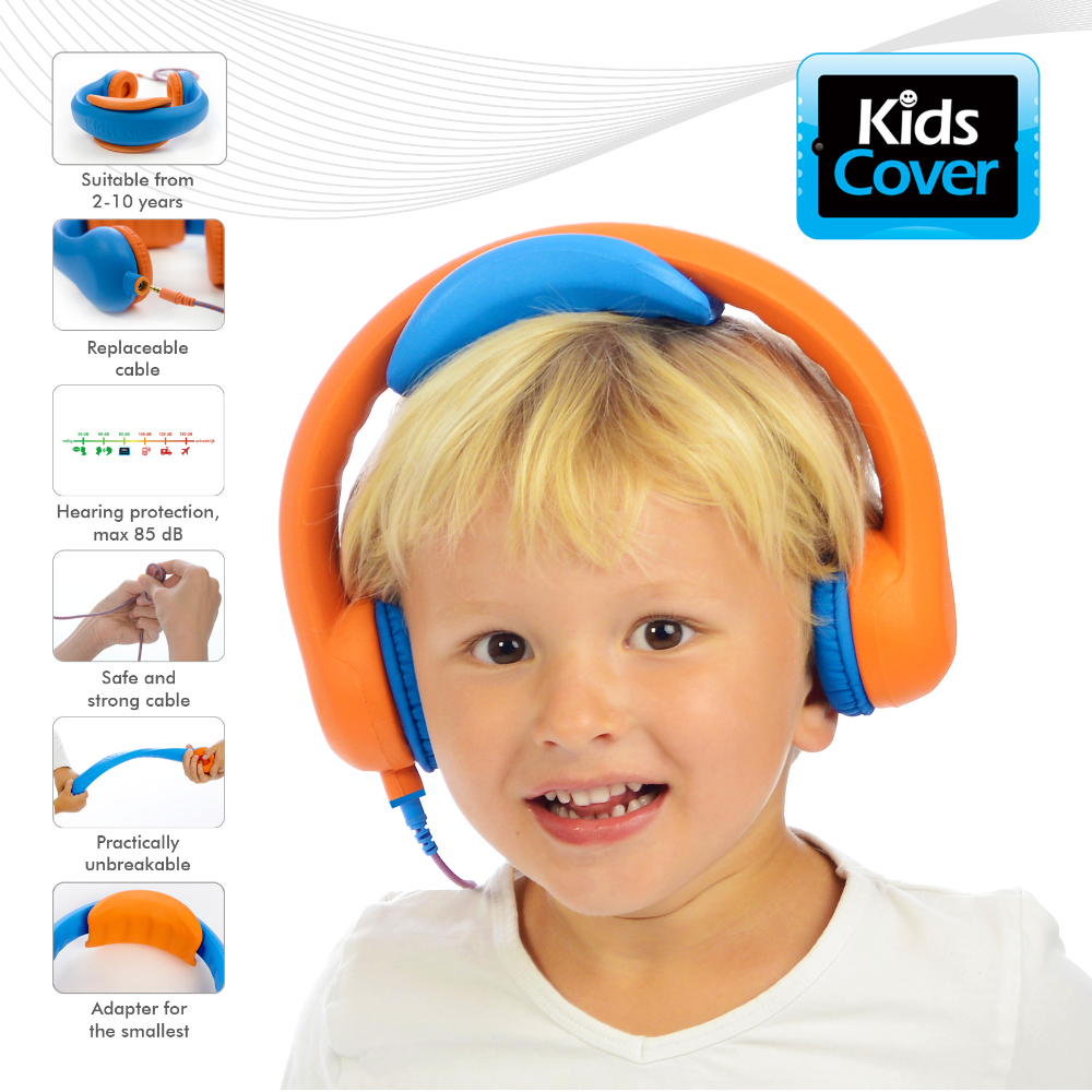 Artikelbild 2 des Artikels “Kidscover Safe´n Sound Orange Kopfhörer “