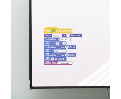 Artikelbild 2 des Artikels “Blockprogrammierung Magnet-Set – Visuelles Programmieren in der Schule “