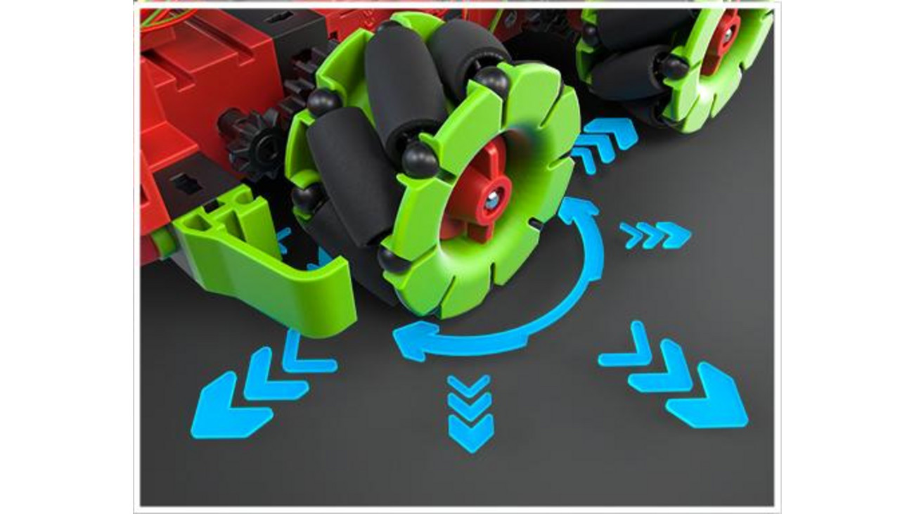 Artikelbild 2 des Artikels “fischertechnik Omniwheels Add On – Robotik-Erweiterung Schule “